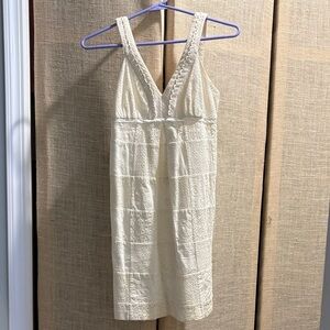 Lilly Pulitzer Cream Textured Dress